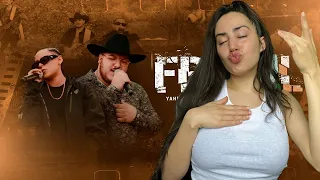 EUROPEAN REACTS TO Yahritza Y Su Esencia & Grupo Frontera - Frágil (Official Video)