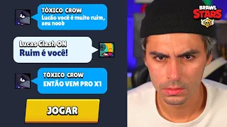 FUI DESAFIADO PRO X1 PELO JOGADOR MAIS TÓXICO DO BRAWL STARS