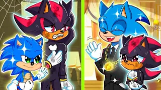 POOR SONIC Baby vs RICH SHADOW Baby | Sonic the Hedgehog 2 Animation