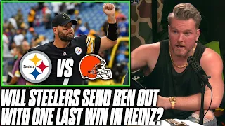 Will Steelers Rally Around Big Ben In His Last Home Game? | Pat McAfee Reacts
