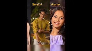 nazara TV show dhartiputra Nandini Aakash Nandini cute status ❤️ #trending #love