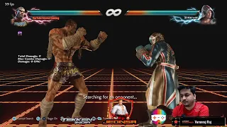 Rank Push From Fujin to TGO | Jeonsa | Tekken 7 Live
