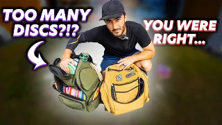 My Bag Was HURTING My Disc Golf Game | Here's What's Staying!