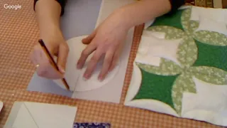 Декоративная салфетка к празднику в технике оригами! Пэчворк Мастер класс