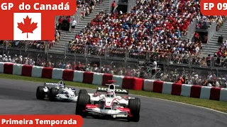 F1 2006 de PSP (GP do Canadá do modo carreira da primeira temporada) EP09 #f1 #f12006 #f1game