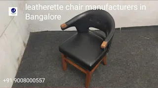 #leatherette dining chair manufacturers in Bangalore |+91 9008000557