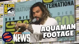 Jason Momoa Spills Aquaman Footage at Comic Con! - SDCC 2017