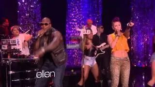 Jacin Nagao with Flo Rida Performing Wild Ones