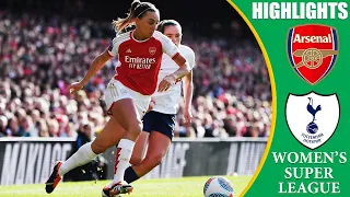 Arsenal vs Tottenham || HIGHLIGHTS || FA Women's Super League 2024