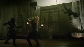 Arrow 2x05 Clock Tower Fight Scene