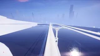 dont try to get out of bounds in mirrors edge