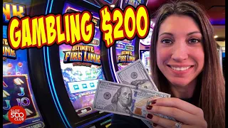 I Gambled $200 on Ultimate Fire Link Slot Machine at Seven Feathers Casino 🎰 #slots