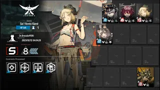 [Arknights] CC#10 Ashring Day 10 Sal Viento Karst Risk 8 5 OP AFK No Brain clear