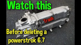 Powerstroke 6.7 egr and dpf delete