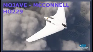 Mojave Air and Space Port (KHMV) to Wichita (KIAB) | Horten Ho229 | MSFS