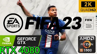 FIFA 23 | RTX 4080 | Ryzen 9 5900X | Native 1440P | Ultra Settings