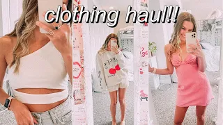 SUMMER CLOTHING HAUL! ft. white fox boutique 🌟