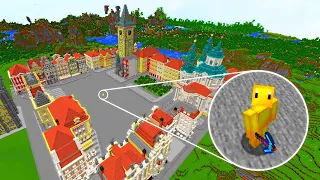 Matkustin ulkomaille ETTÄ voin rakentaa tän Minecraft Hardcoressa!