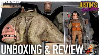 Hot Toys Kuiil & Blurrg The Mandalorian Unboxing & Review
