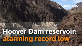 Hoover Dam reservoir hits alarming record low
