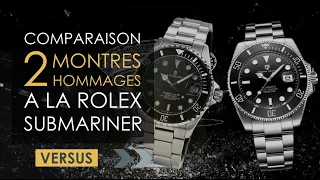 #VERSUS - 2 Montres hommages à la Submariner : Pagani Design vs Steinhart ! Hommages ou répliques ?