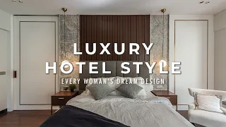 Every Woman's Dream Wardrobe&Bathroom |Luxury InteriorDesign|Hotel Suite Interior|Top10 ModernDesign