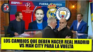 Vuelta cuartos de CHAMPIONS se inclina a favor del MAN CITY. REAL MADRID limitado | Fuera de Juego