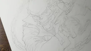 Live Drawing : GhostRider