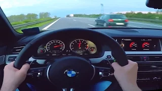 BMW M5 Onboard POV Autobahn Acceleration F10 V8 Sound BerlinTomek Test Drive