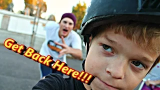 "CRAZY" KID STEALS MY CAMERA!!!