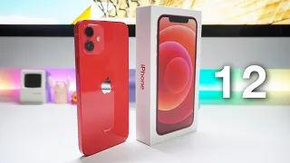 iPhone 12 Product RED Unboxing - No Talking