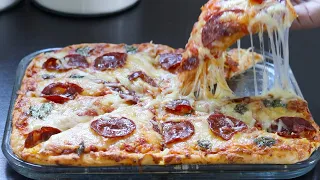how to make pizza at home, Quick & easy pizza recipe, Pepperoni Pizza/Pizza Dough/Pizza Sauce recipe