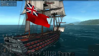 Santisima Trinidad Vs. Christian, Duel of Titans, Naval Action PvE