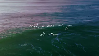 Eli Wilson - Wish I Never Met You (Official Visualizer)