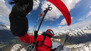 Brauneck Paragliding new record - team send 289 km