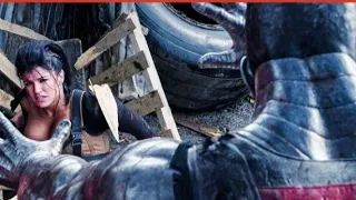 Colossus vs Angel Dust [ Fight Scene ] Deadpool (2016) Movie Cilp 4k