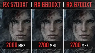 RX 5700XT vs RX 6600XT vs RX 6700XT | 1080P, 1440P & 4K Benchmarks