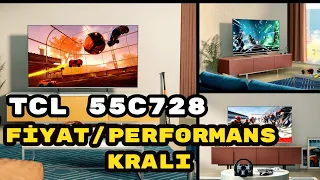 TCL 55C728 QLED 4K ANDROID TV'Yİ DEĞERLENDİRİYORUM... ALINIR MI? ARTILARI EKSİLERİ