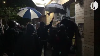 Portland protest declared a riot on 70th night