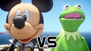 MICKEY MOUSE VS KERMIT THE FROG