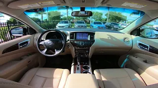 2016 Nissan Pathfinder Platinum Interior