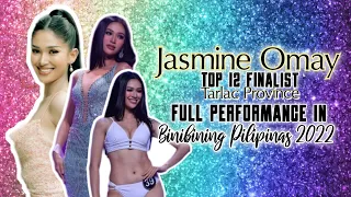 Binibining Pilipinas 2022 | Jasmine Omay FULL PERFORMANCE | TOP 12 FINALIST