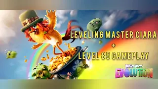 Angry Birds Evolution: Leveling Master Ciara + Level 85 Gameplay