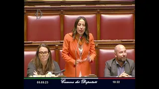 Elisa Scutellà - M5S Camera - intervento in Aula | 6/09/2023