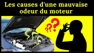 Les causes d'une mauvaise odeur du moteur | SIMOAUTO