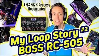 Loop Story #2 RC 505 [BOSS Loop Station Pedalboard for Guitar]