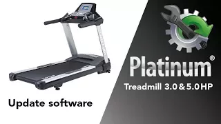 Tunturi Platinum Treadmill 3.0 / 5.0 HP How to update your Software