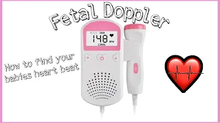 How to find your babies heart beat with a fetal doppler