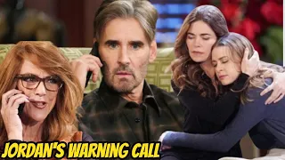 Cole panicked and feared when he received Jordan's threatening call Young And The Restless Spoilers