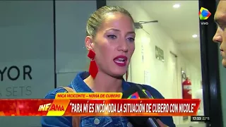 Mica Viciconte con Infama